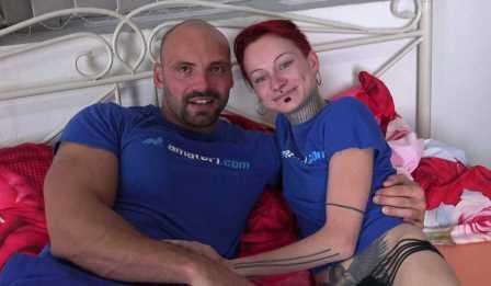 Amateri Premium Czech tattooed Jokers Harley Quinn and her boyfriend