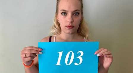 Czech Sex Casting Blonde fucked at porn casting