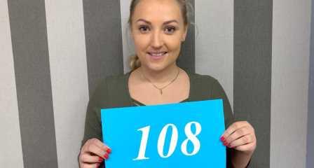 Czech Sex Casting BBW Krystal Swift shows off her curves in a casting