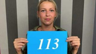 Czech Sex Casting Lady in red is banged hard in casting