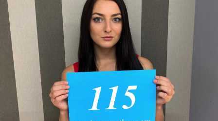Czech Sex Casting Amazing Brunette in her great casting debut