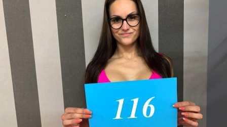 Czech Sex Casting Casting ended in a great fuck for a brunette
