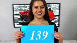 Czech Sex Casting Pocket sized babe shagged in casting