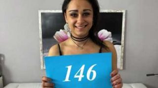Czech Sex Casting Sexy brunette needs some extra money