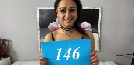 Czech Sex Casting Sexy brunette needs some extra money