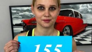 Czech Sex Casting Blonde petite girl in a casting