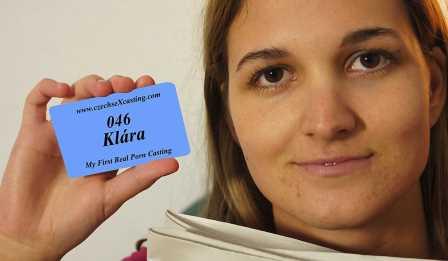 Czech Sex Casting Klara wants to be a pornstar