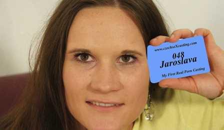 Czech Sex Casting Jaroslava loves dicks