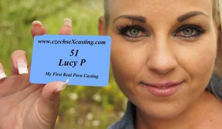 Czech Sex Casting Lucy’s first porn casting
