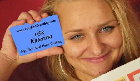 Czech Sex Casting Blonde cutie is horny for the casting agent