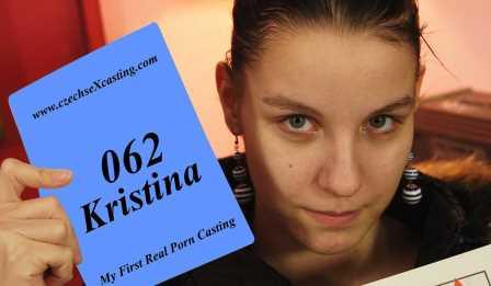 Czech Sex Casting Shy Kristina at her first porn casting