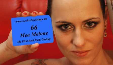 Czech Sex Casting Mea Melone for the first time!