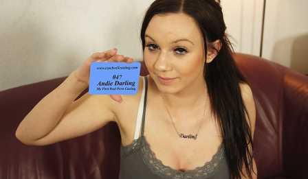 Czech Sex Casting Andie’s first porn