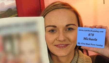 Czech Sex Casting Michaela’s first porn casting