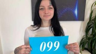 Czech Sex Casting Tattooed girl at porn casting