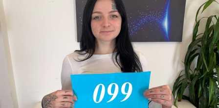 Czech Sex Casting Tattooed girl at porn casting