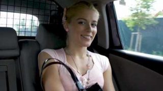 Czech Hitchikers Blonde slut fucks her driver