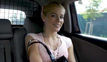 Czech Hitchikers Blonde slut fucks her driver
