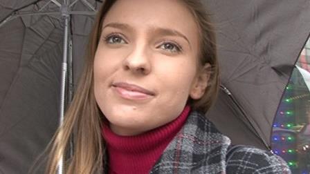 Czech Streets 37 Diplomat with cum on her face