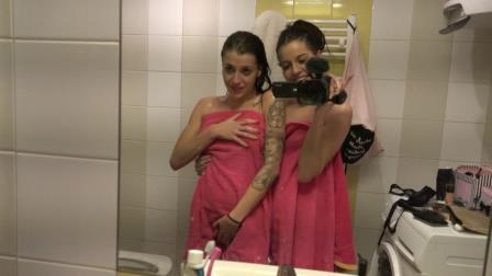 Czech Twins 5 Twins turn a guy into their slut