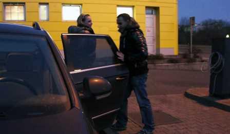 Czech Hitchikers Gas station quickie
