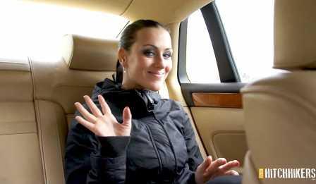 Czech Hitchikers Hitchhiking teen gets fucked in exchange for a ride