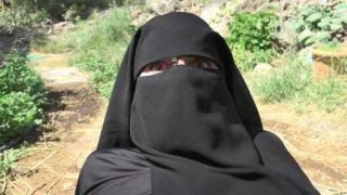 Sex With Musulmans Cum on her niqab