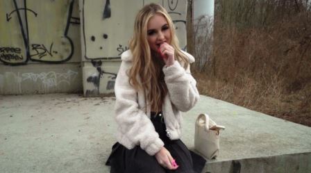 Public agent Blonde Brit Fucked in Public