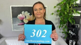 Czech Sex Casting E302 Horny chubby lady sucks so well