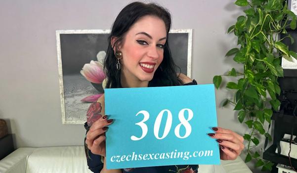 Czech Sex Casting E308 She came from behind the camera to in front of the camera
