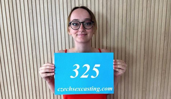 Czech Sex Casting E325 Hot tattooed teen Spanish babe looks a little shy