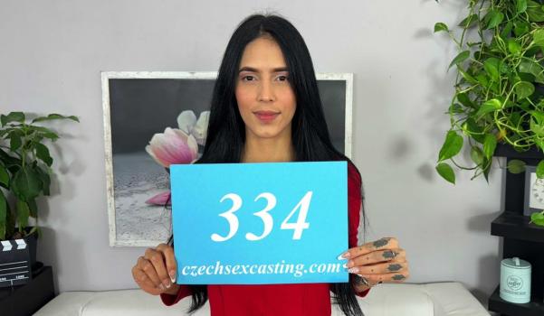 Czech Sex Casting E334 Sexy brunette loves porn
