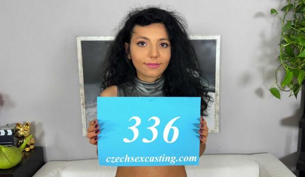 Czech Sex Casting E336 Sexy brunette likes exhibitionism latex and sex
