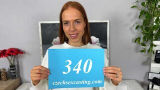 Czech Sex Casting E340 Sexy ginger Holly Molly came to Czech casting