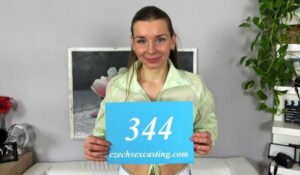 Czech Sex Casting E344 Because of her beauty she wants to be a model