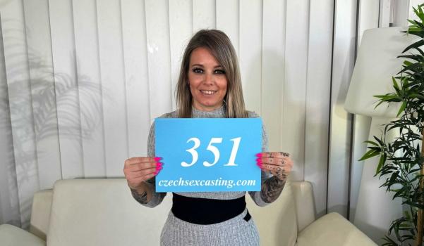 Czech Sex Casting E351 Blonde milf lets him cum inside