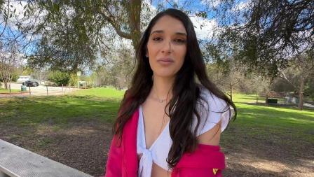 Bang Real Teens Aria Sloane Gets Fucked In A Public Park And Hotel Room