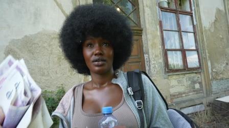 Czech Streets 152 Quickie with Busty Black Girl