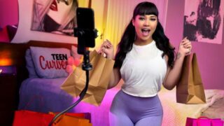 Teen Curves Thick Influencer Accidentally Fucks in Front of Fans