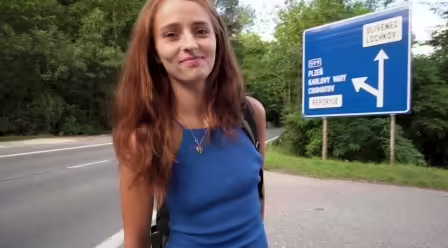 Public Agent No panties no problem