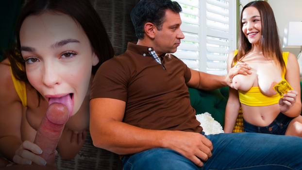 My Pervy Family Can I Try A Condom On You