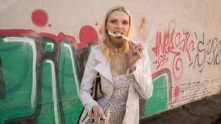 Public Agent Stop Thief Show Me Your Tits